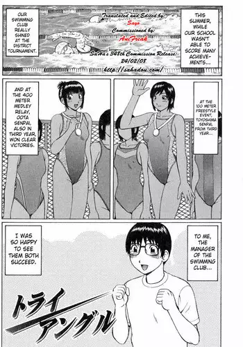 [Nitta Jun] Triangle (Maji Doutei!?) [English] [SaHa]