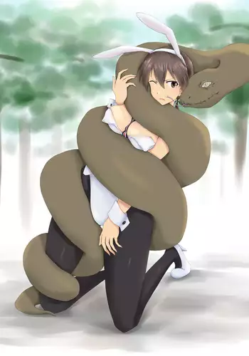 蛇とお姉ちゃん。