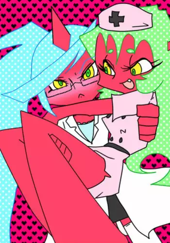 [Nabesiki] デイモン姉妹えっち詰め (Panty & Stocking with Garterbelt)